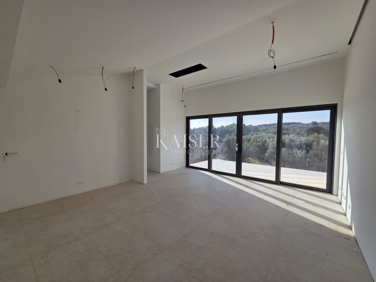 Isola di Krk, Krk, appartamento su due piani 2 camere da letto + bagno 79 m2