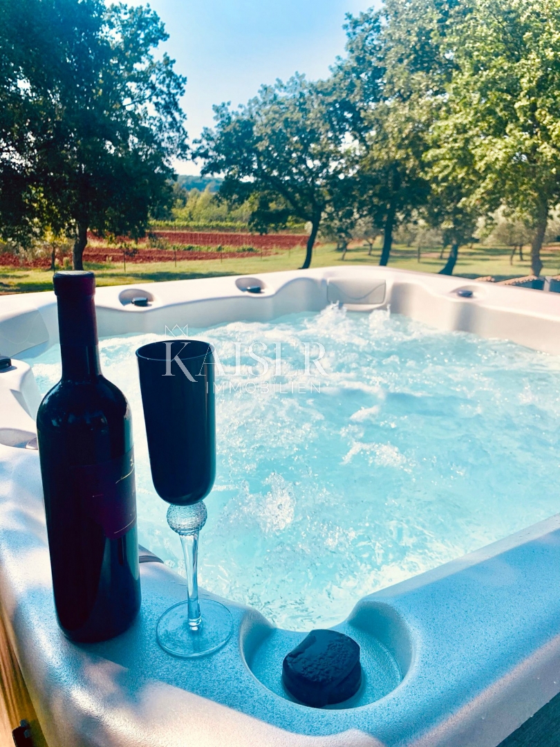 Istria - Parenzo, villa rustica moderna con piscina