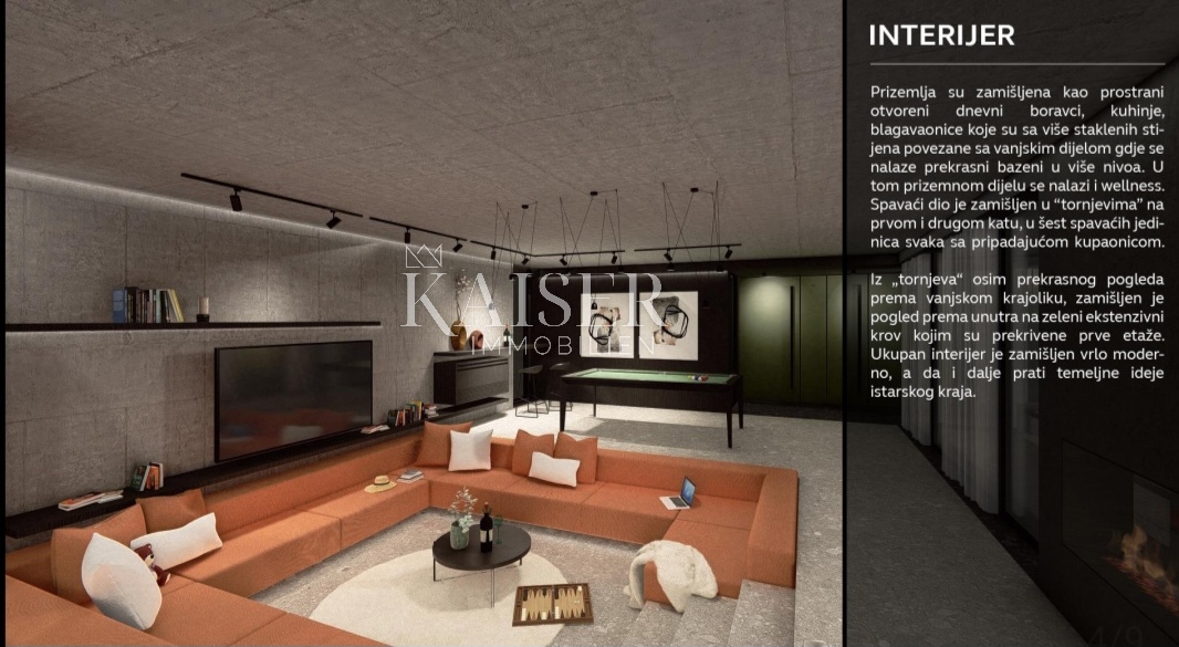 Istria, Motovun, terreno edificabile per ville di lusso