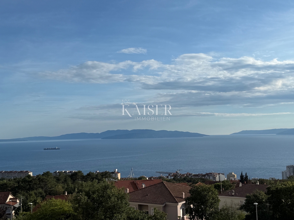 Rijeka, Hosti - meraviglioso appartamento con 2 camere da letto con vista mare