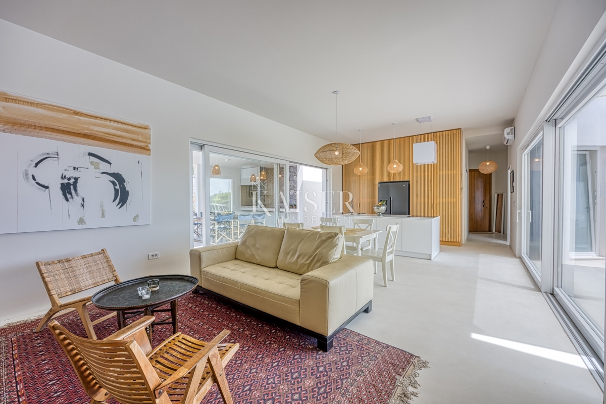 Isola di Krk, dintorni di Krk - bellissima villa con vista mare, 110 m2