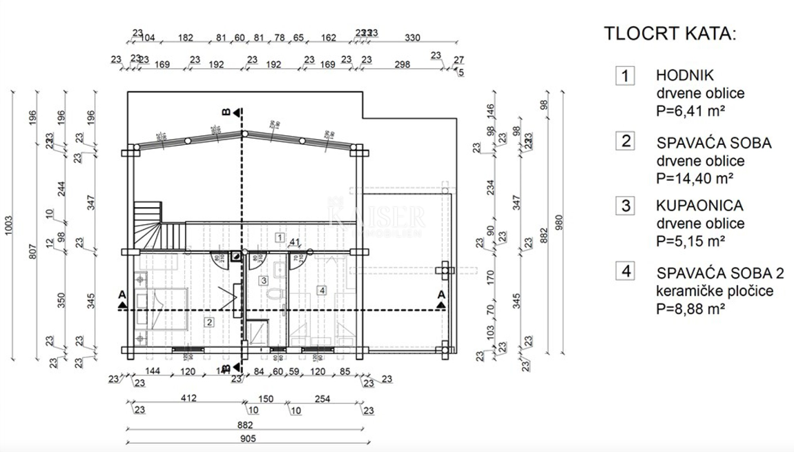 Fužine - Casa in legno di nuova costruzione 124 m2