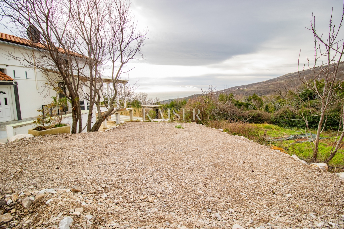 Brseč - casa con vista mare, 98 m2