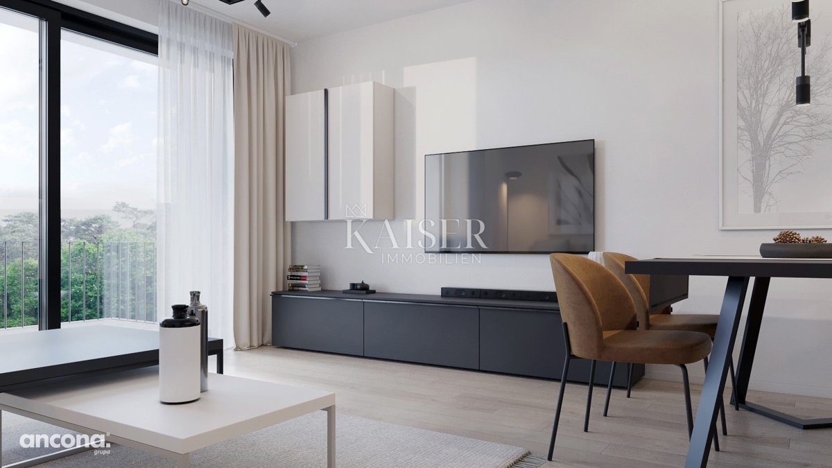 Istria, Umago - bilocale moderno in nuova costruzione, 71m2, terzo piano, ottima posizione