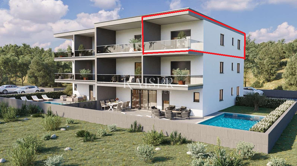 Appartamento Novigrad, 68m2