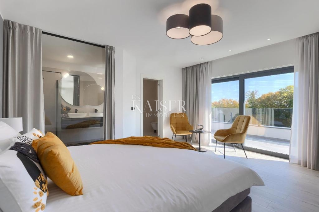 Istria, Barban - villa moderna nella natura, 180 m2