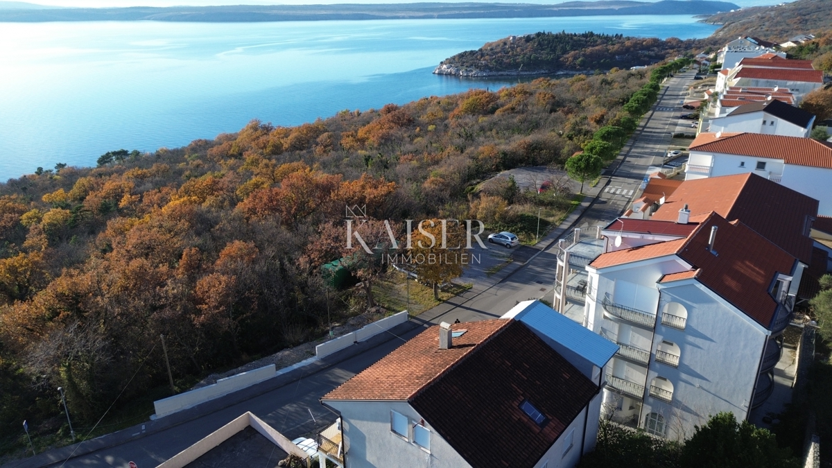 Crikvenica, Dramalj - Appartamento con 2 camere da letto con vista mare e garage