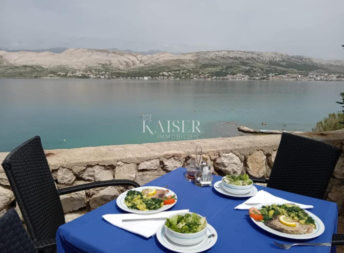 Pag, OCCASIONE terreno edificabile, prima fila al mare