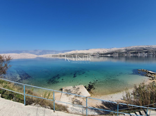 Pag, OCCASIONE terreno edificabile, prima fila al mare