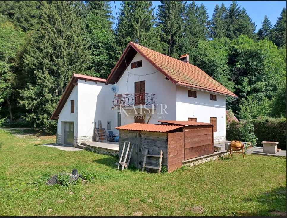 Gorshi kotar, Mrkopalj - casa di 190 m2 immersa nella natura