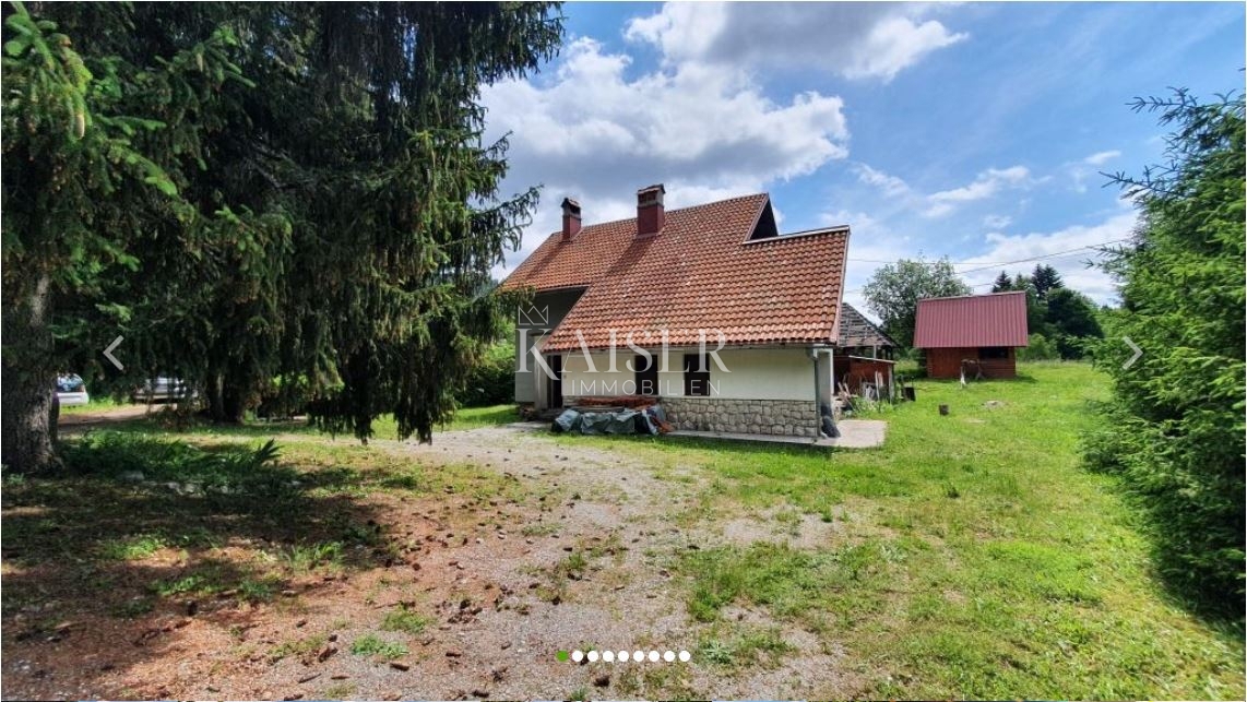 Gorshi kotar, Mrkopalj - casa di 190 m2 immersa nella natura