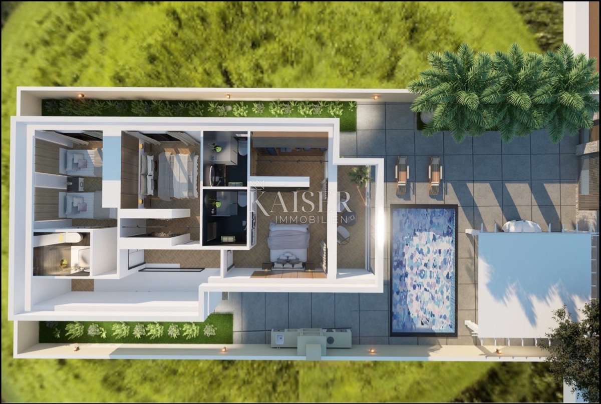 Villa Poljica Brig, Nin, 136m2