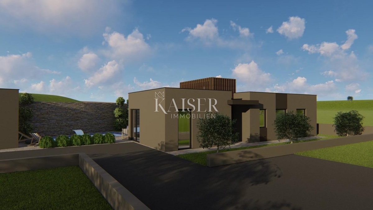 Istria, Pola - casa di lusso a un piano 166m2 con piscina