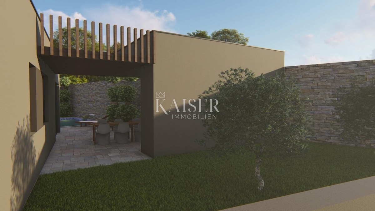 Istria, Pola - casa di lusso a un piano 166m2 con piscina