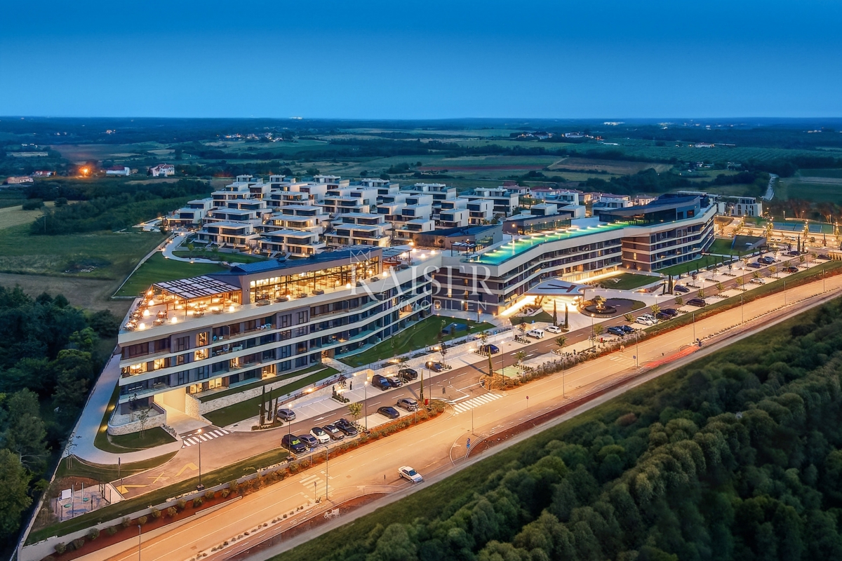 Istria, Umago, Salvore - appartamento 114m2, due camere da letto, in un resort di lusso