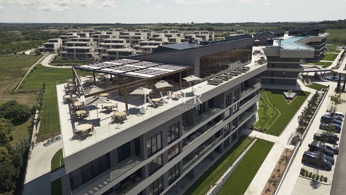 Istria, Umago, Salvore - appartamento 114m2, due camere da letto, in un resort di lusso