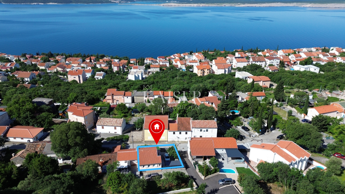 Crikvenica, Dramalj - casa con due appartamenti e giardino