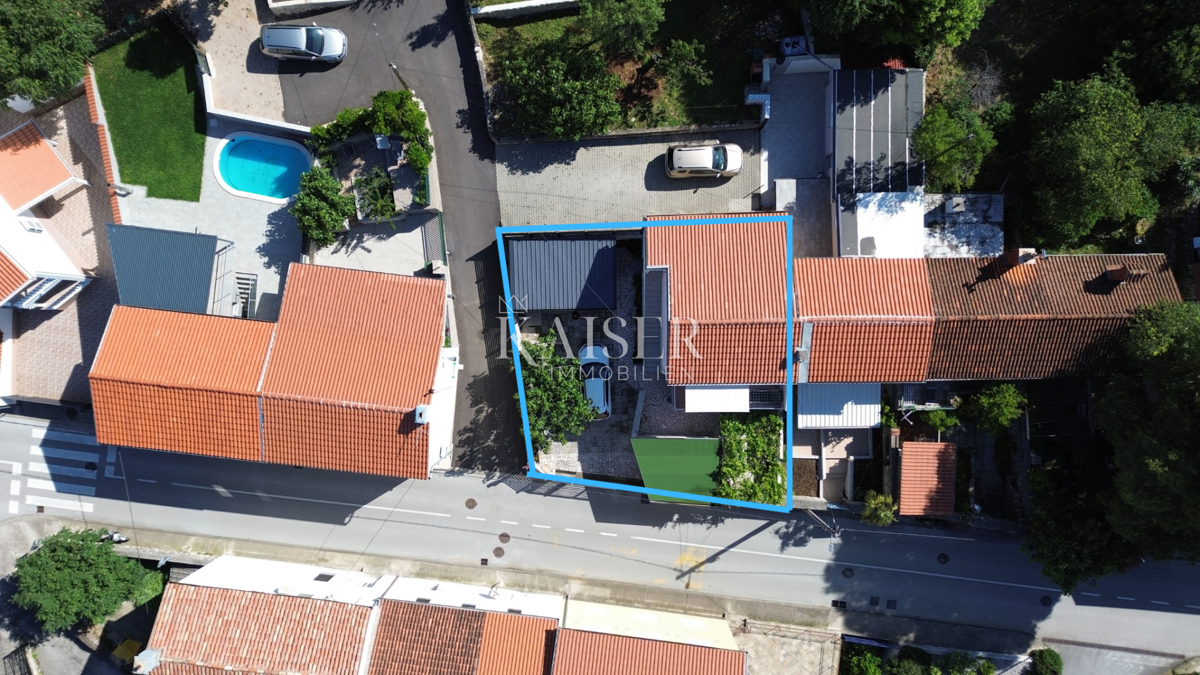 Crikvenica, Dramalj - casa con due appartamenti e giardino
