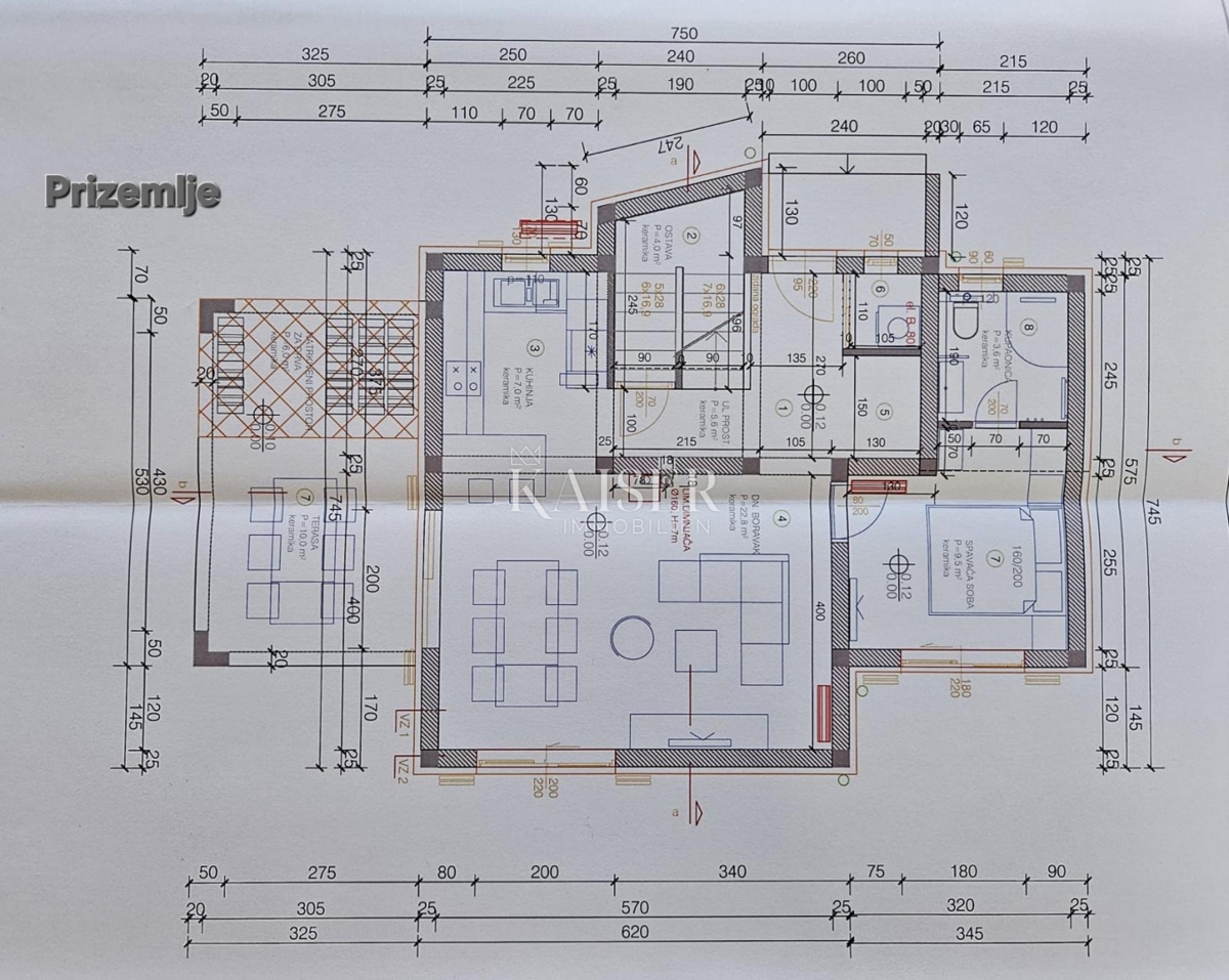 Isola di Lussino, Nerezine, casa 129 m2 - nuova costruzione
