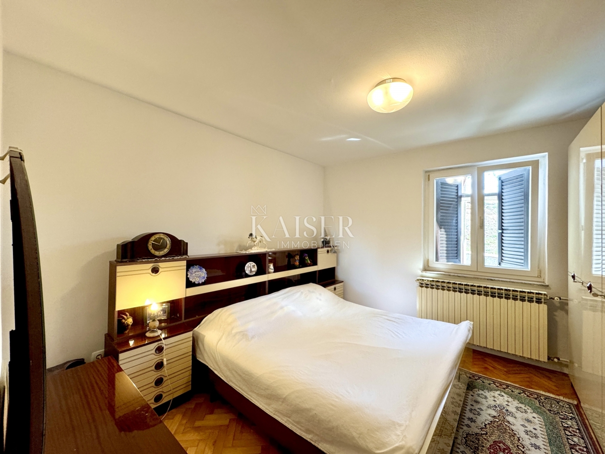 Opatija, Volosko - Confortevole appartamento con 3 camere da letto, loggia, terrazza e vista mare