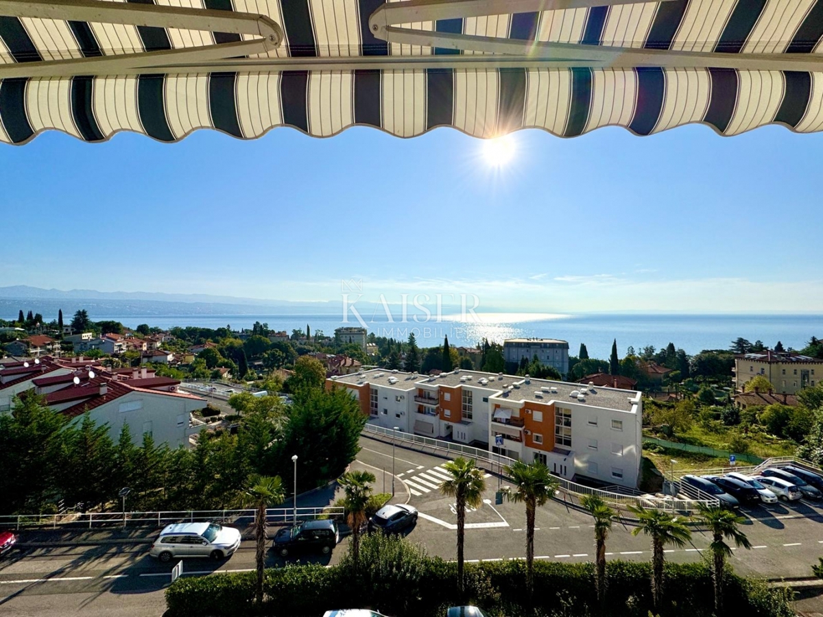 Opatija, Lovran – Appartamento spazioso e completamente ristrutturato con una splendida vista