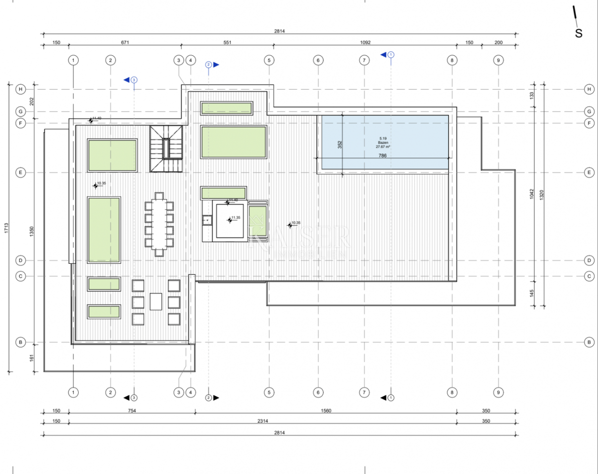 Appartamento Bivio, Rijeka, 321m2