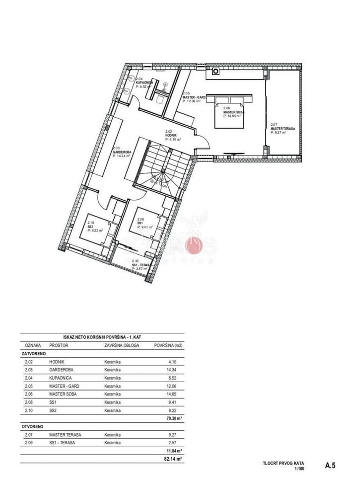 Земля під забудову Hum, Buzet, 848m2