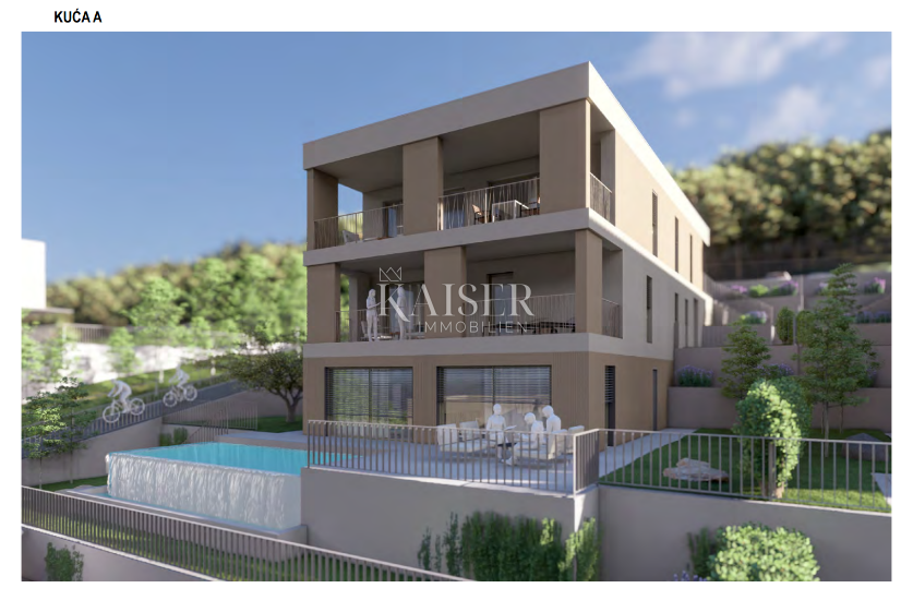 Appartamento Glavani, Kostrena, 165m2