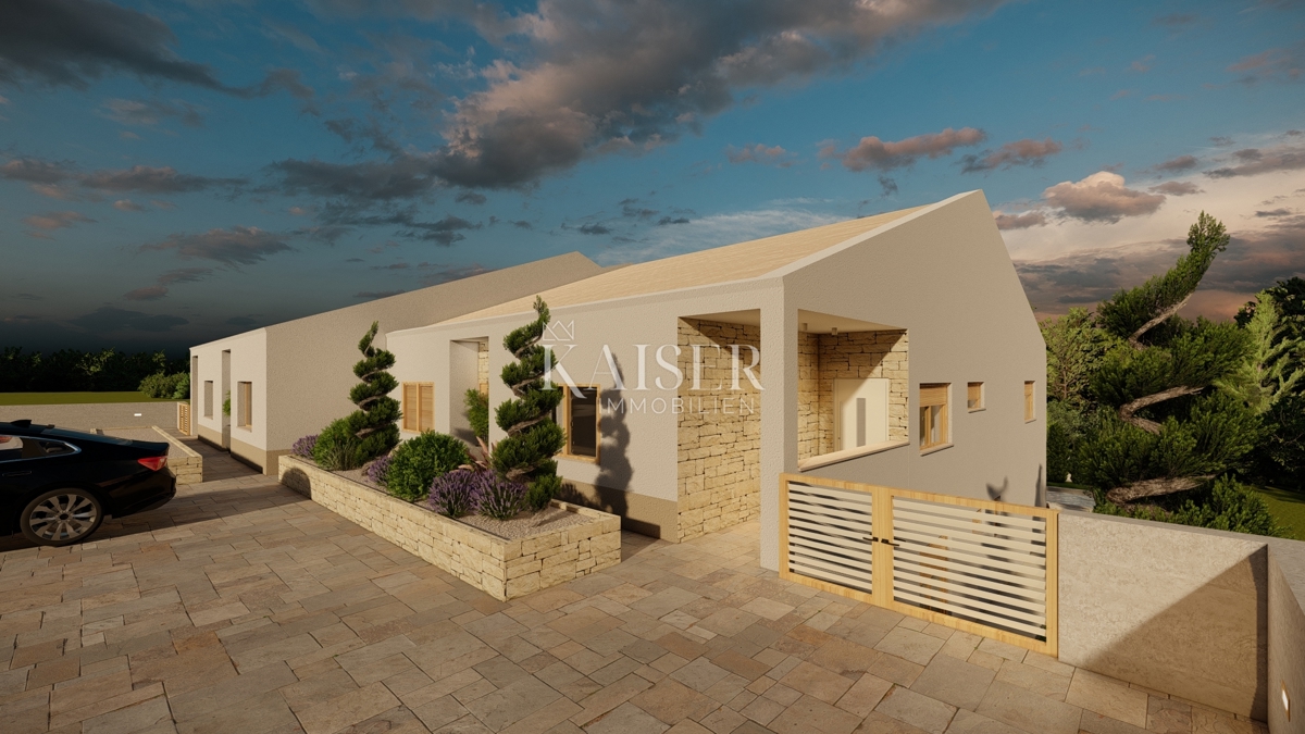 Istria, Vodnjan - moderna villa bifamiliare di 260m2 con piscina in un ambiente tranquillo