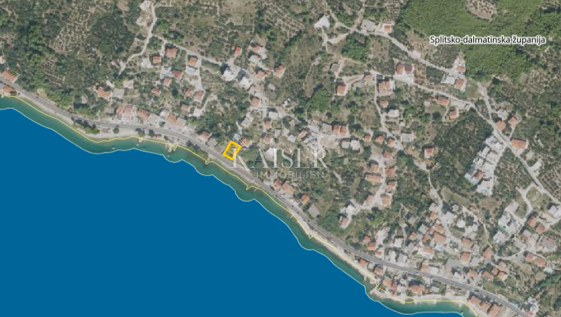 Jesenice, Dugi rat - Lussuoso appartamento con una camera da letto S101 con vista panoramica, prima fila al mare