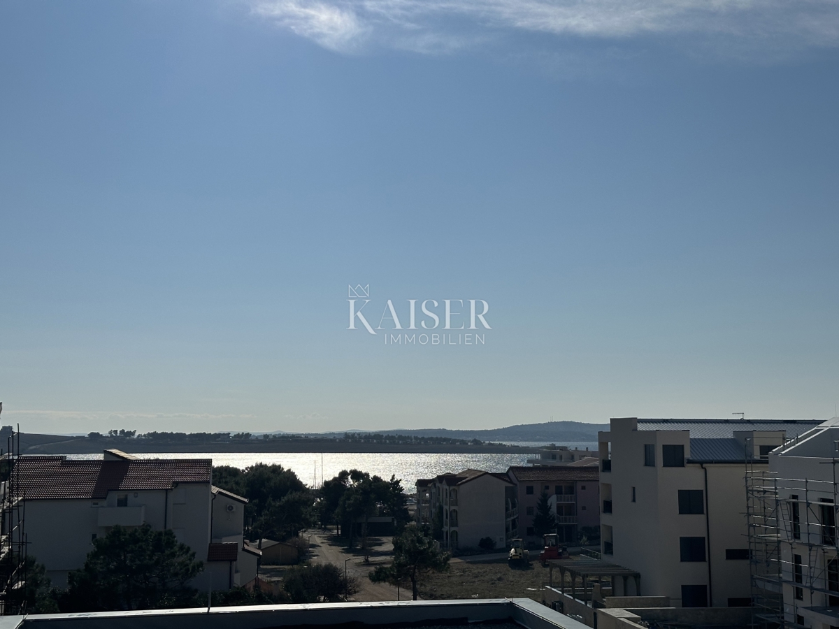 Pag, Povljana - Appartamento 49 m2, 250 m dal mare, vista mare