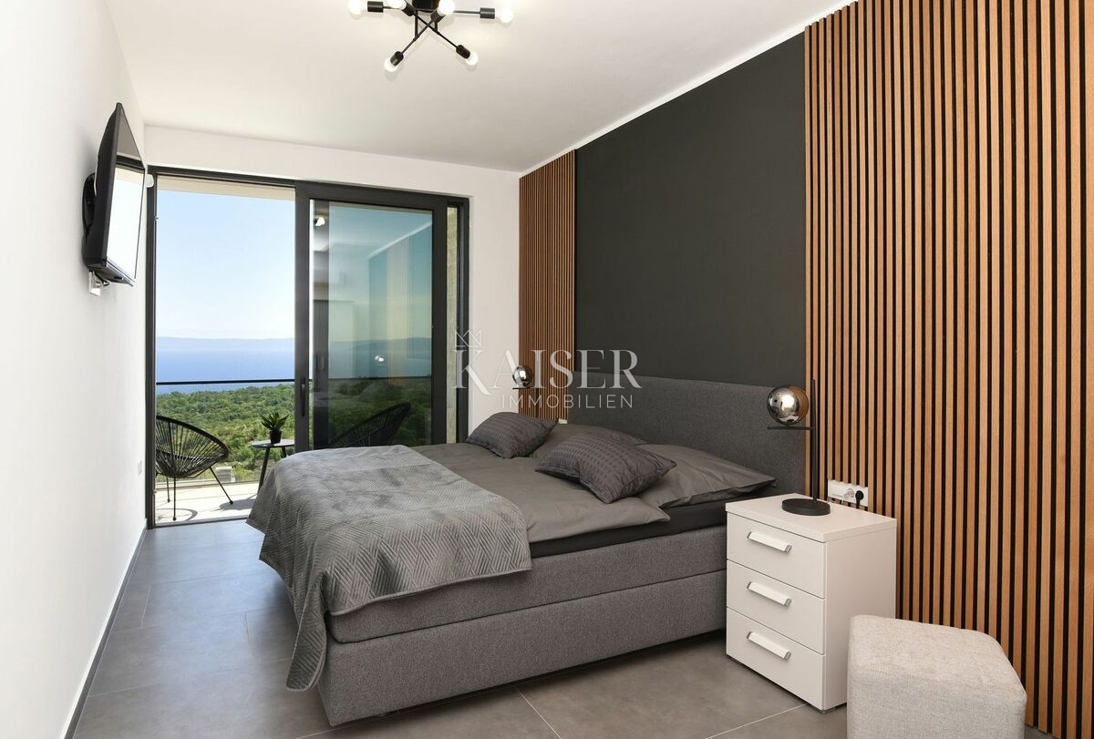 Istria, Rabac - villa di lusso con vista panoramica sul mare, 233 m2