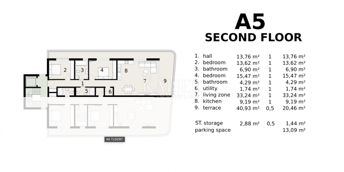 Opatija - Ičići, appartamento premium, garage, piscina, vista