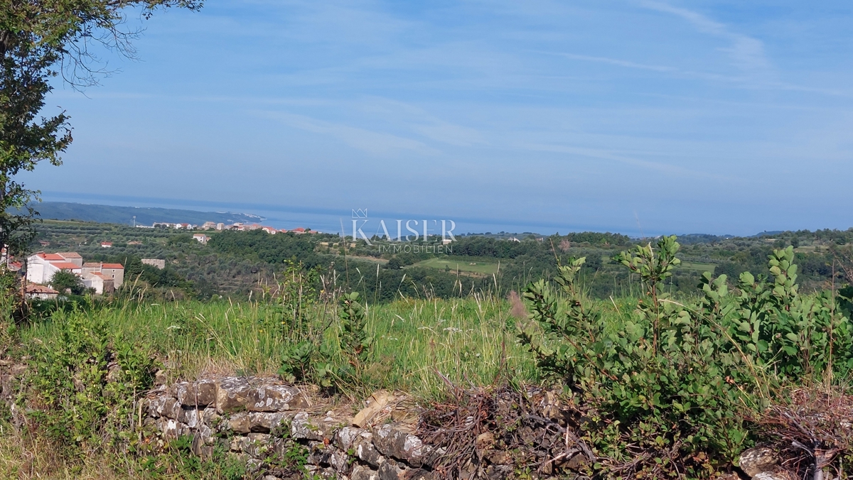 Istria, Momiano - villa con vista panoramica sul mare e sulla natura
