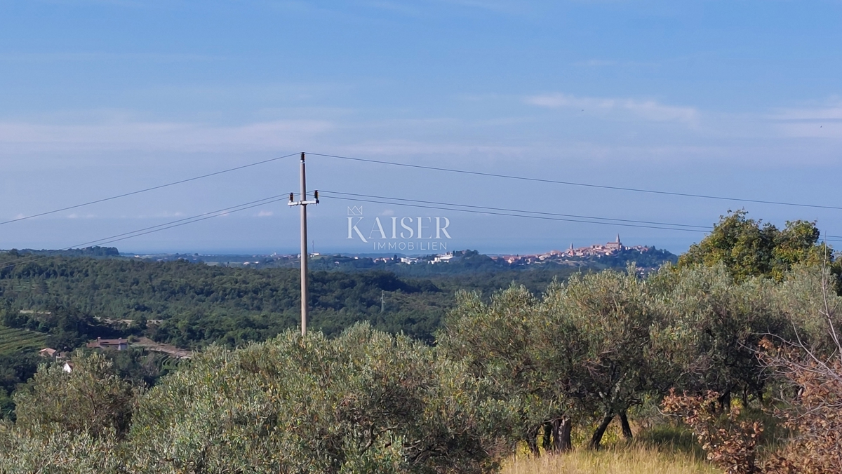 Istria, Momiano - villa con vista panoramica sul mare e sulla natura