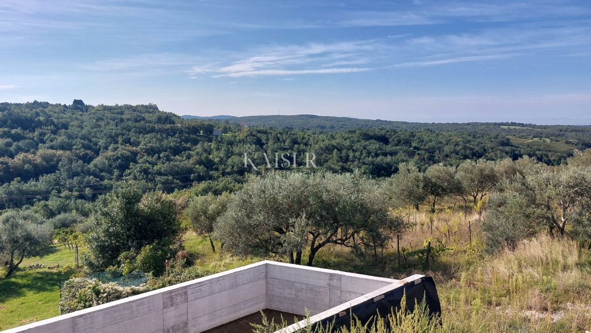 Istria, Momiano - villa con vista panoramica sul mare e sulla natura