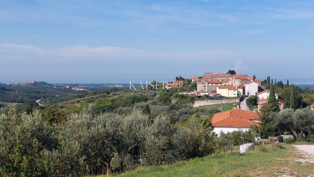 Istria, Momiano - villa con vista panoramica sul mare e sulla natura