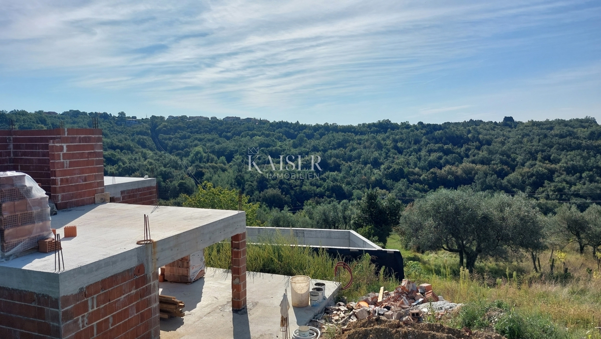 Istria, Momiano - villa con vista panoramica sul mare e sulla natura