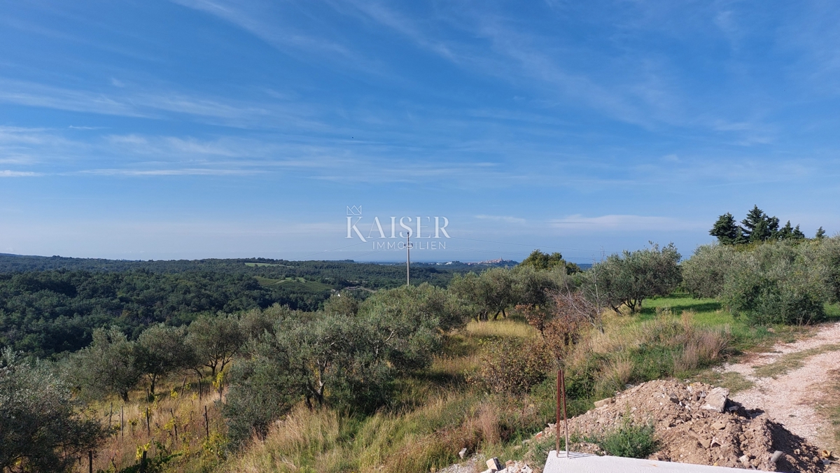 Istria, Momiano - villa con vista panoramica sul mare e sulla natura