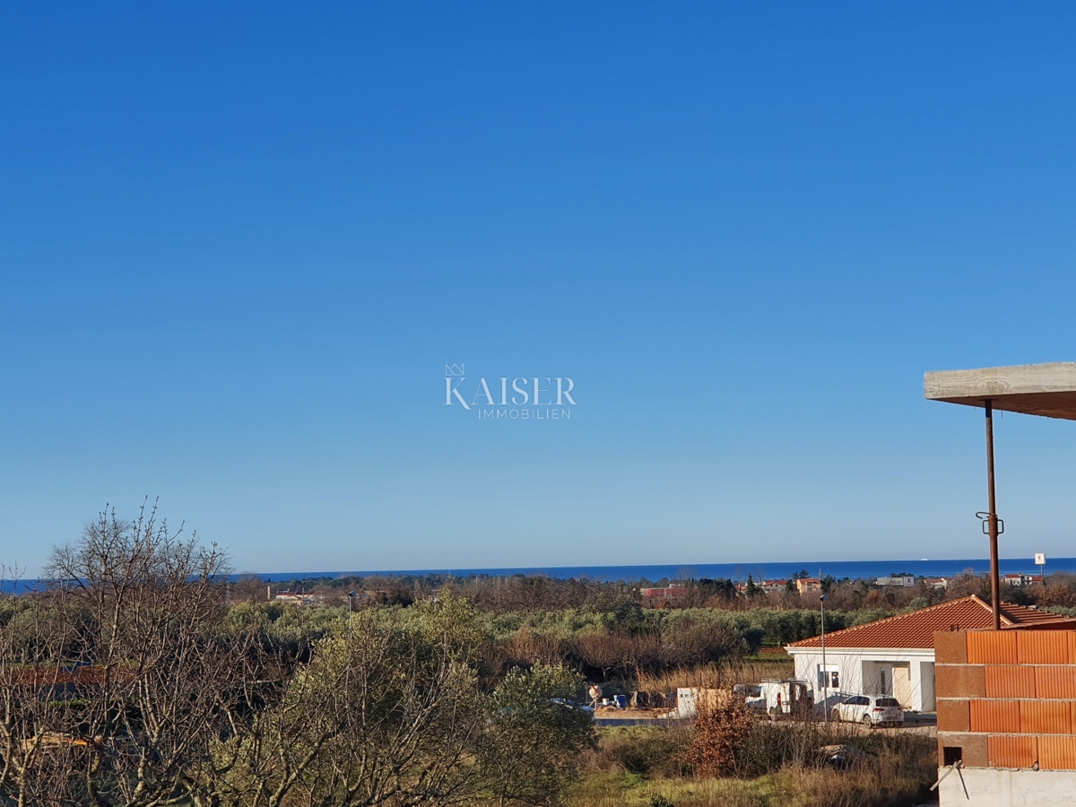 Istria - Umago, appartamento al primo piano, vista mare