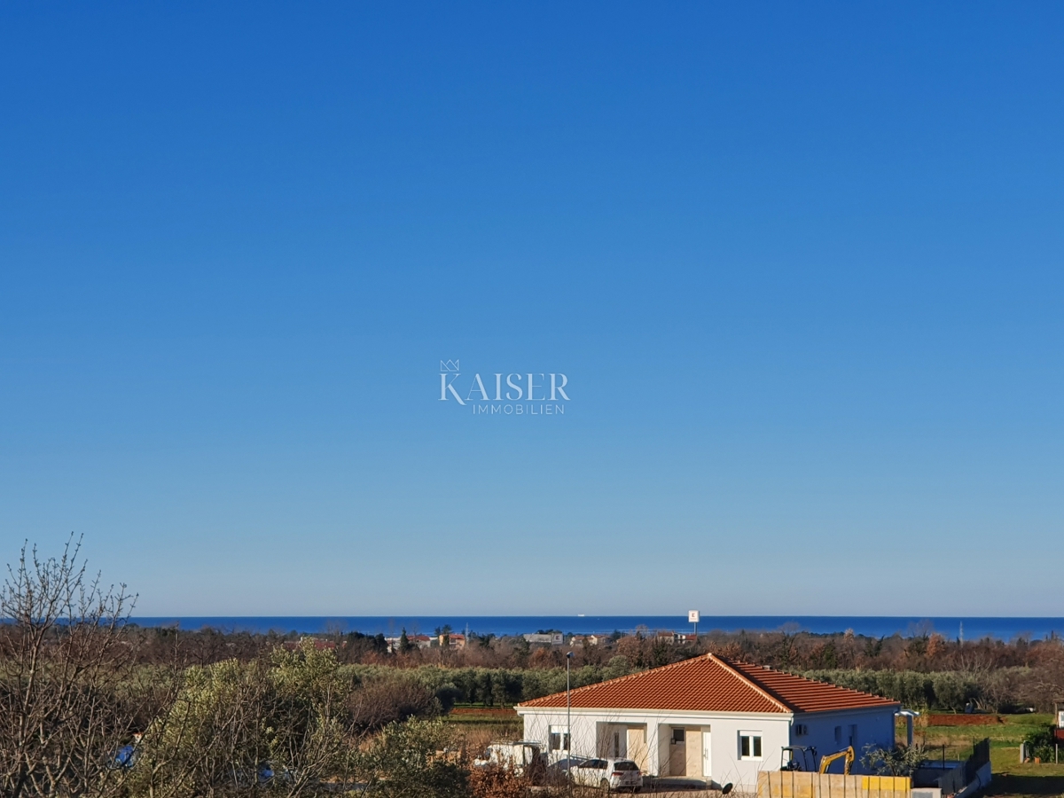 Istria - Umago, appartamento al primo piano, vista mare