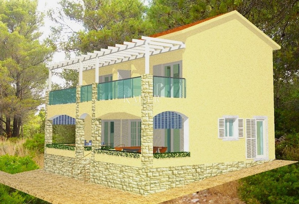 Земля під забудову Nerezine, Mali Lošinj, 450m2