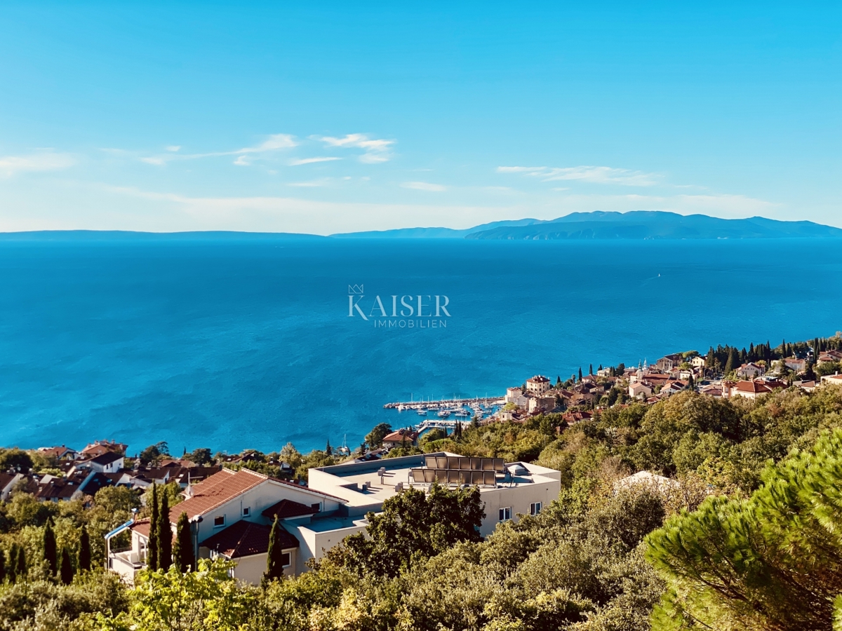 Opatija, Pobri - villa su 4300 m2 con una vista fantastica