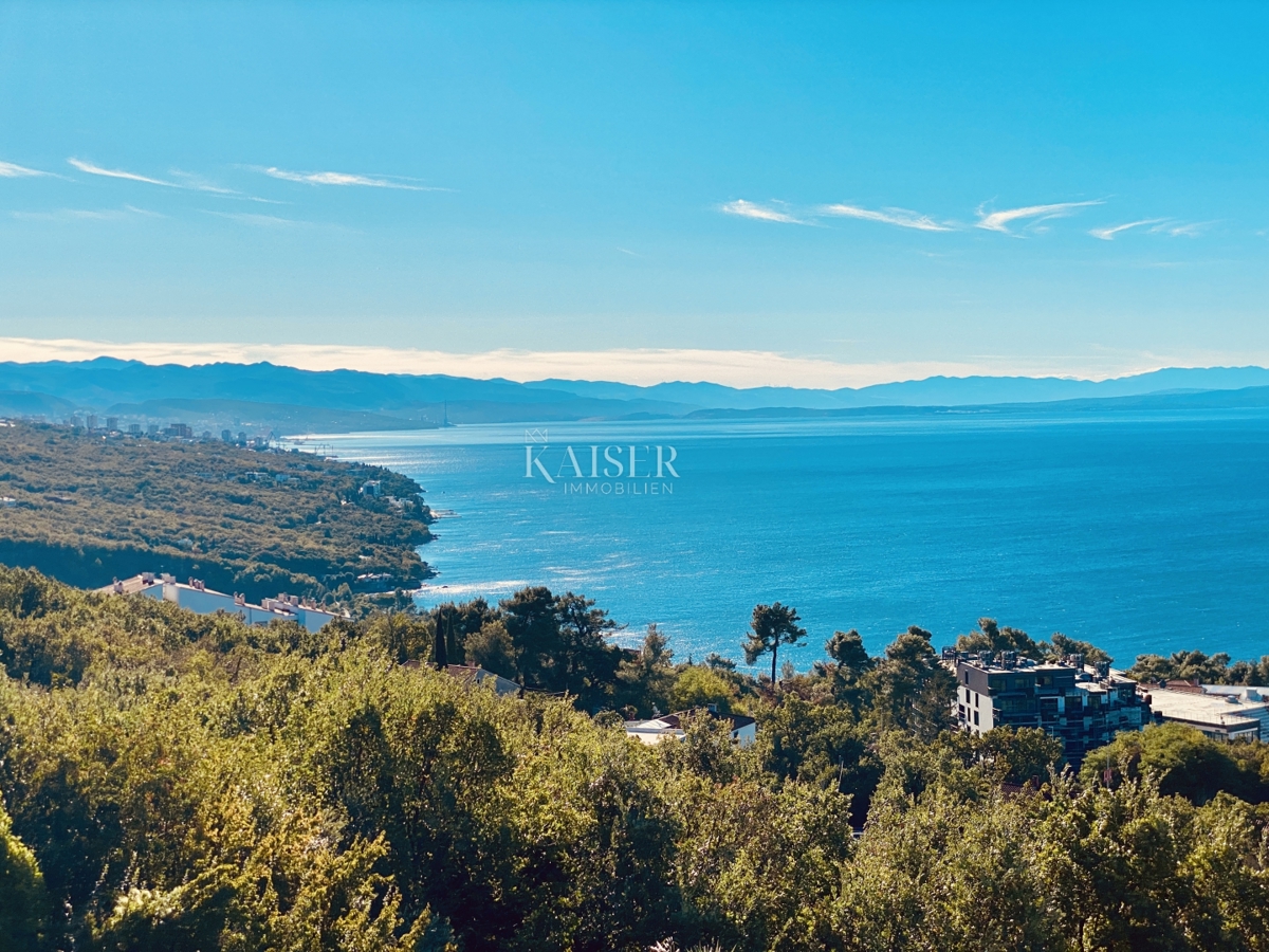 Opatija, Pobri - villa su 4300 m2 con una vista fantastica