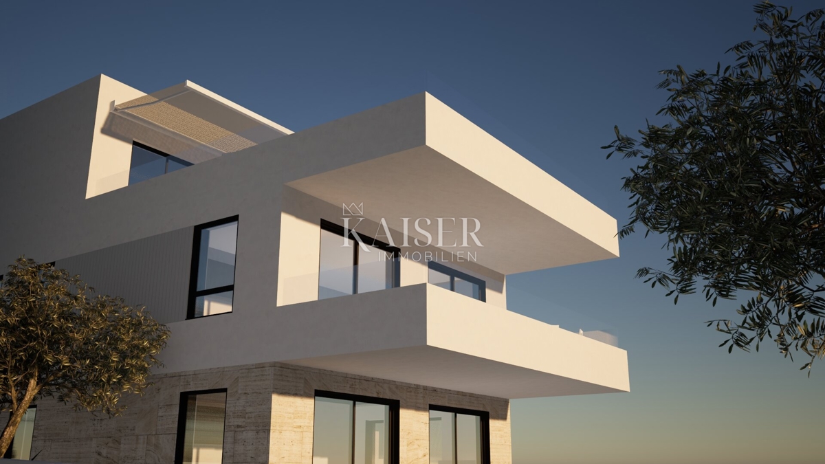 Terreno edificabile con progetto finito con vista sul mare