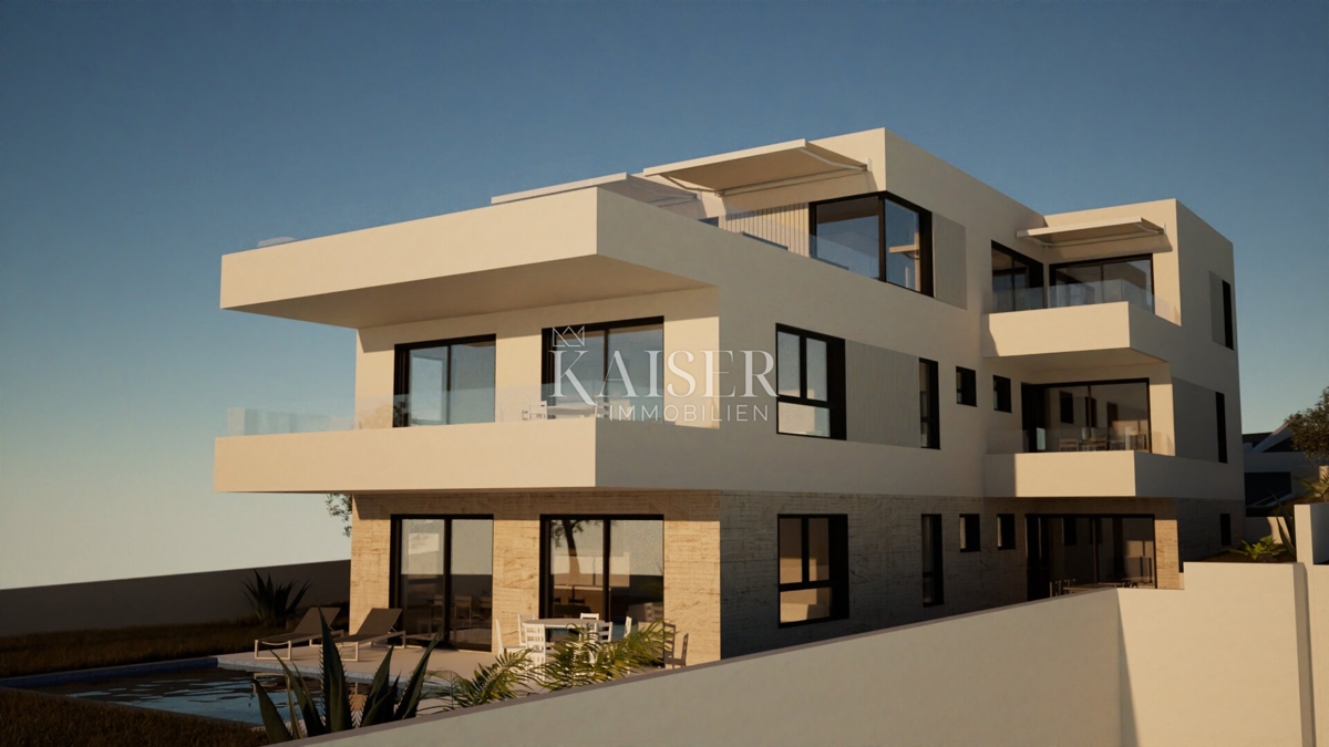 Terreno edificabile con progetto finito con vista sul mare