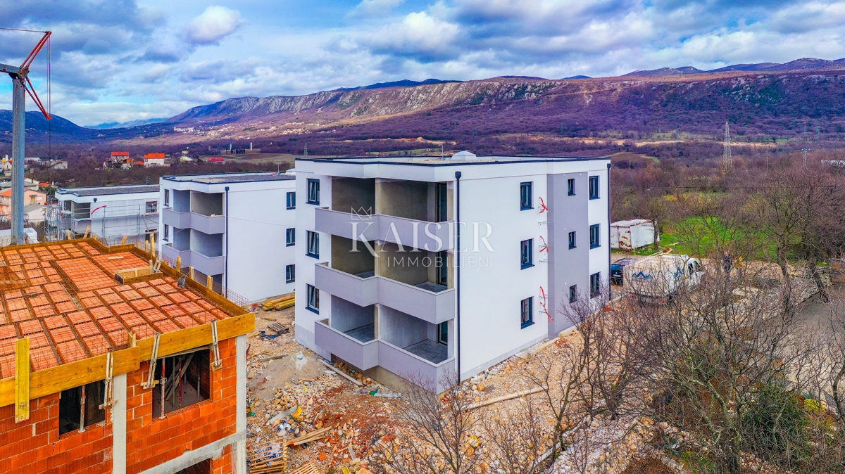 Novi Vinodolski - appartamento al 2° piano S6 nuovo edificio 66m2