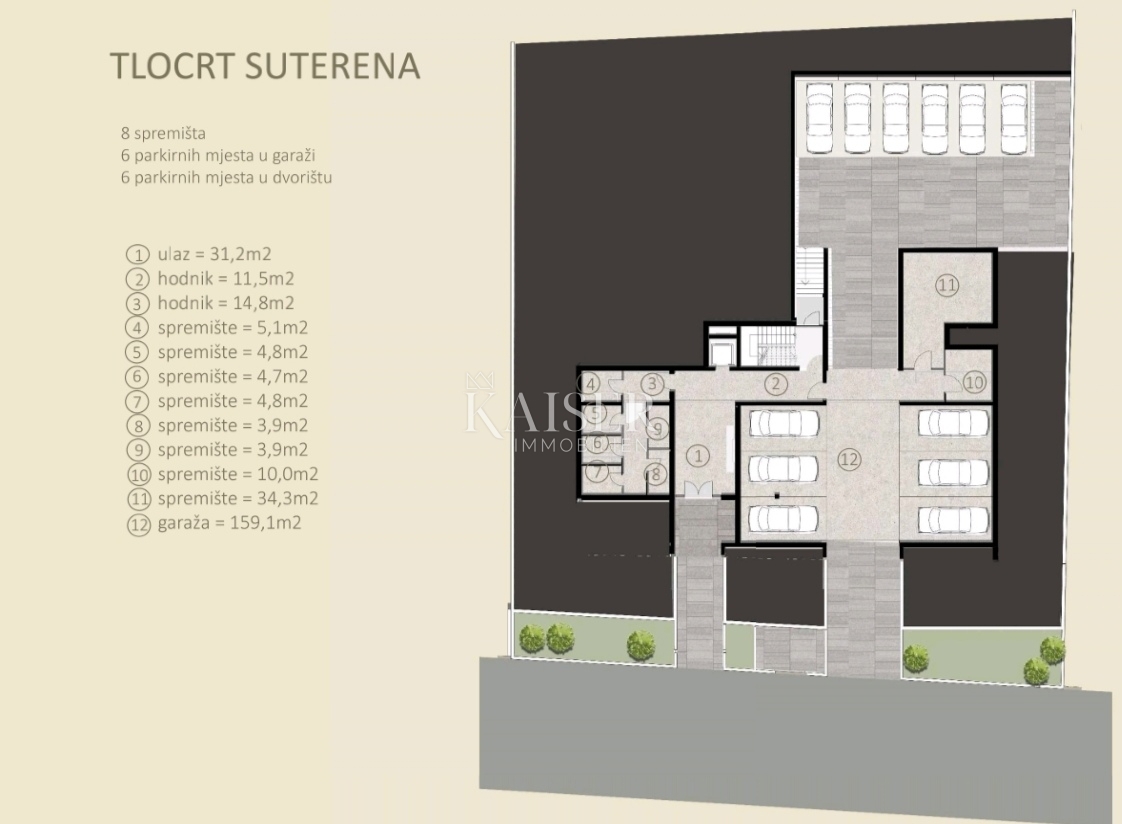 Istria, Novigrad - appartamento di lusso in costruzione (APL)