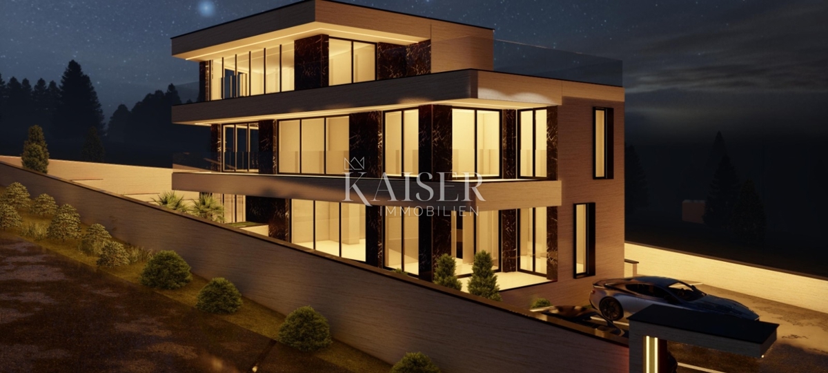 Земля під забудову Vrbnik, 1.000m2