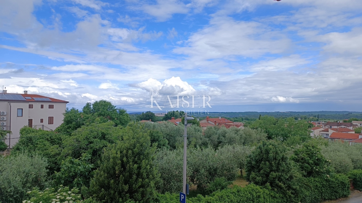 Istria, Tar - lussuoso appartamento di 145 m2 con terrazza panoramica e vista mare